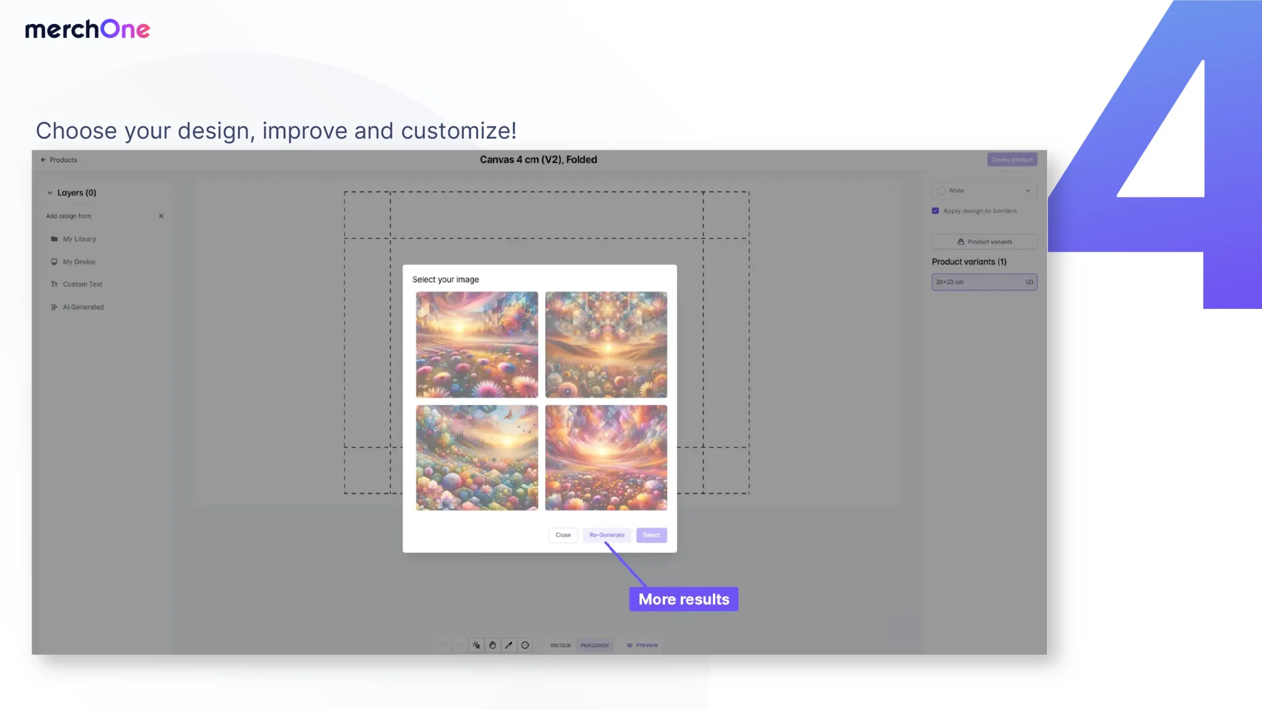 AI-powered configurator Step 4