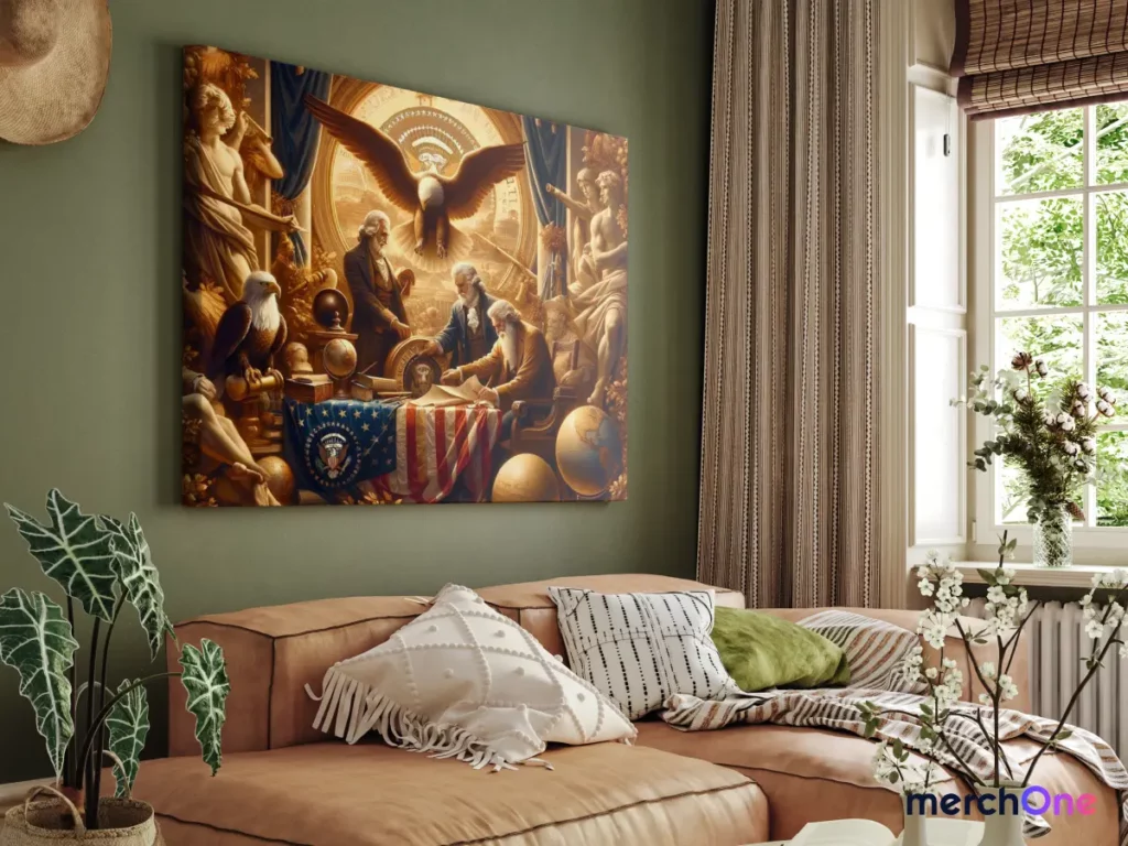 President • merchOne's Day Canvas - merchOne