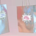 Clear Snowflake Ornament
