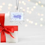 Clear Snowflake Ornament