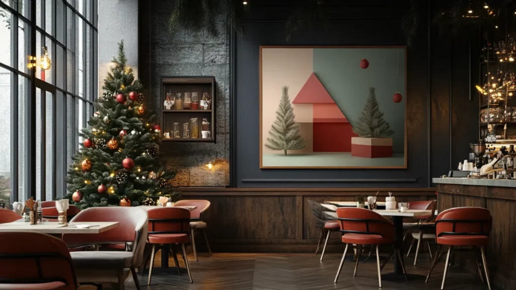 Minimalist Christmas Wall Art • merchOne