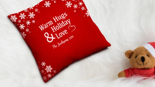 Pillow Christmas Environment (2) • merchOne • merchOne