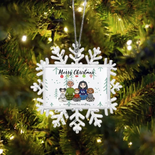 Our First Christmas Together personalized gift design for couples • merchOne