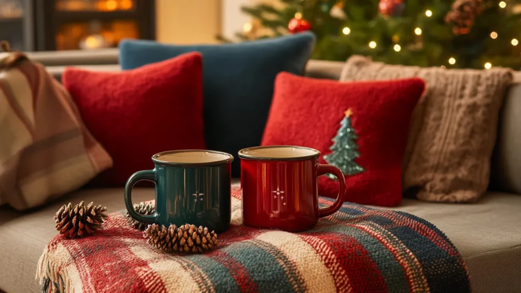 POD Christmas Advent Calendar - Enamel Mugs • merchOne
