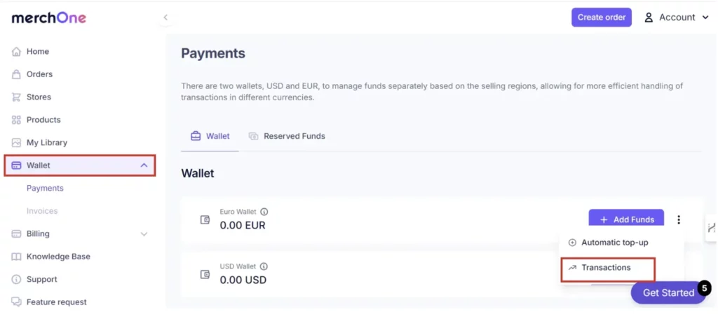 merchOne Wallet - add funds (11)