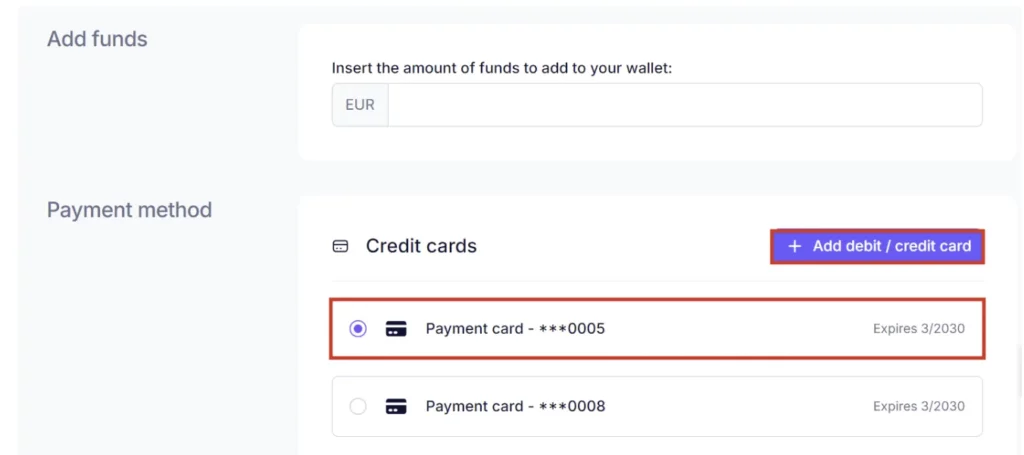 merchOne Wallet - add funds (3)