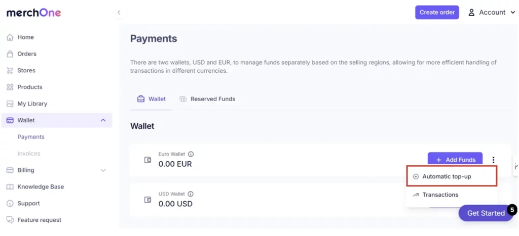 merchOne Wallet - add funds (6)