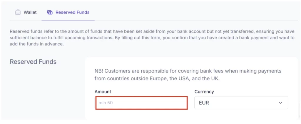 merchOne Wallet - add funds (9)