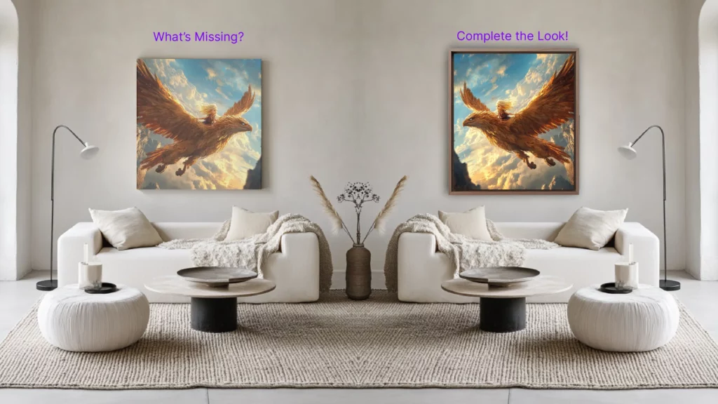 Framed vs Non-Framed products (1) • merchOne