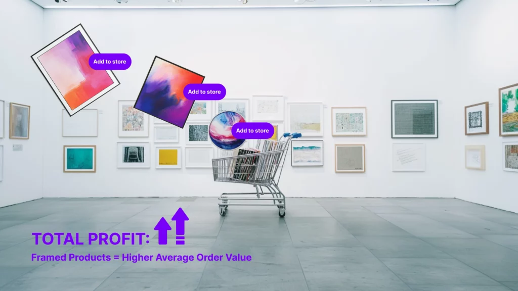Framed vs Non-Framed products (3) • merchOne