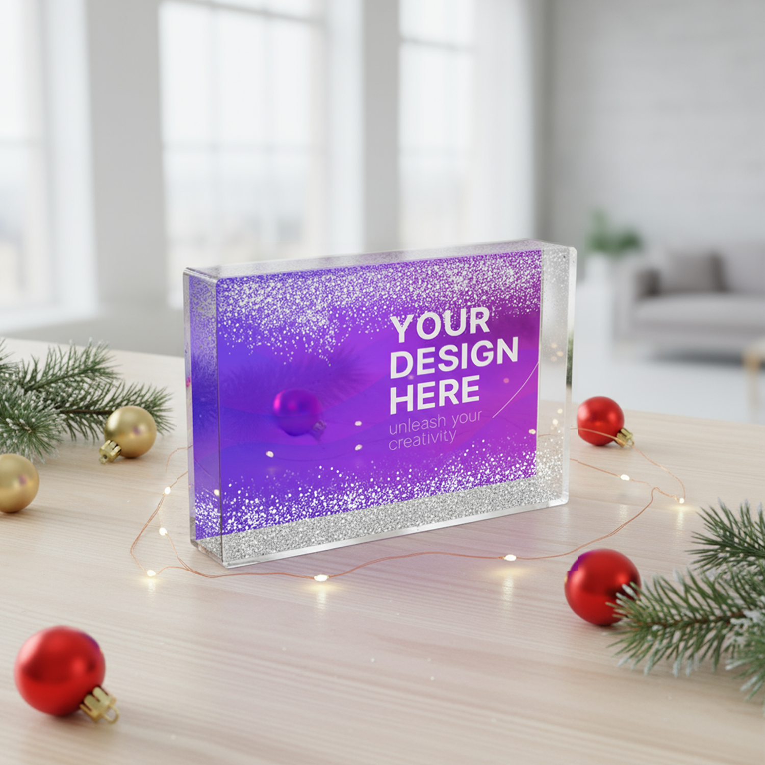 Glitter Picture Frame