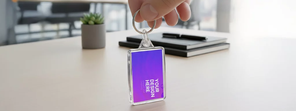 Rectangular Keyring