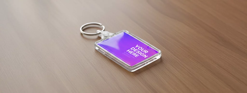 Rectangular Keyring