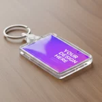 Rectangular Keyring