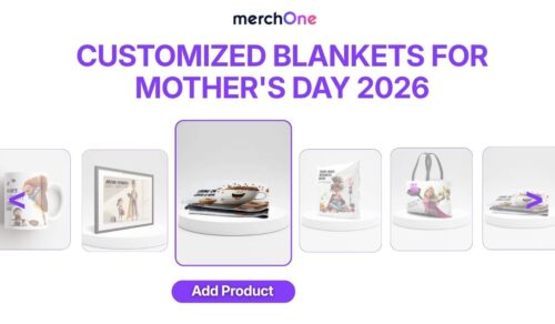 Customized Blankets for Mother • merchOne's Day 2026