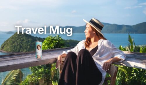 Travel Mug • merchOne print on demand - custom mugs - travel mugs • merchOne