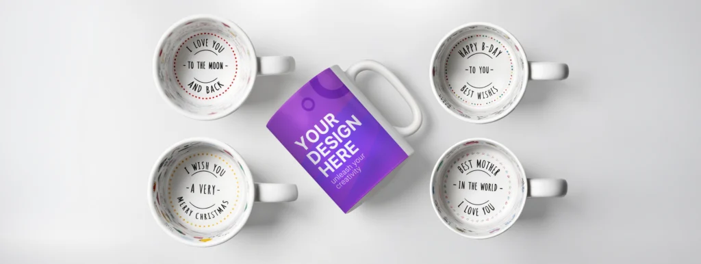 Seasonal Mug with pre-printed inside