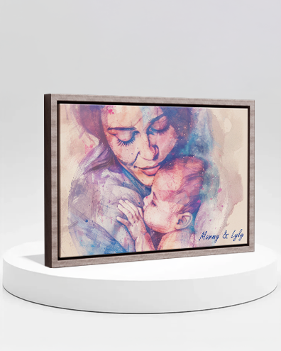 framed canvas - cutsom mother's day gifts