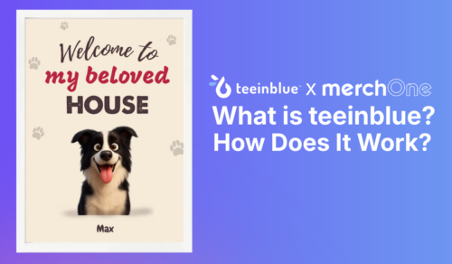 what is teeinblue • merchOne