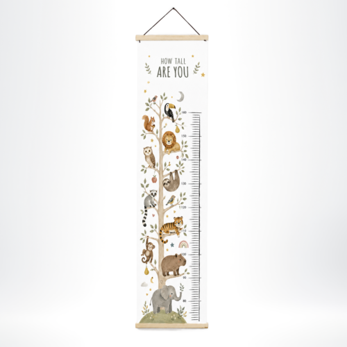 Personalized school-year measuring bar for growth tracking, grade markers, and milestone designs.