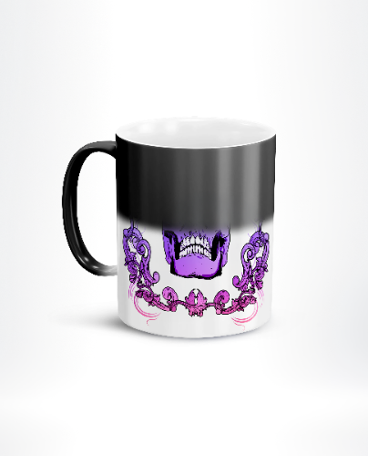 Magic Mug for reveal designs, "I'm here for the boos" humor, ghost graphics, and giftable halloween drinkware. 