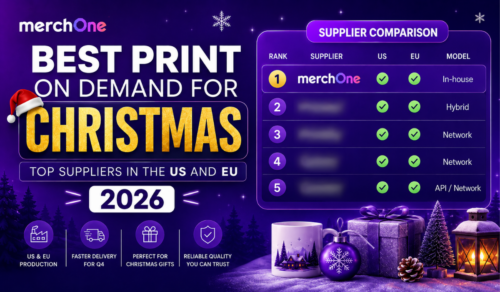 Best Print on Demand for Christmas: Top Suppliers in the US and EU (2026) • merchOne